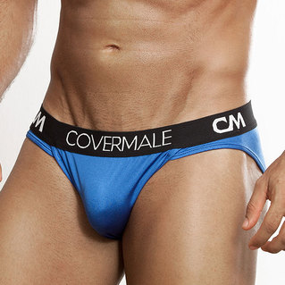 Cover Male Hung Brief Royal Blue
