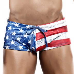 Cover Male Flag Boxer Trunk Print